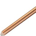 Erico nVent  Grounding Rod, 58 in Dia Nominal, 4 ft L, Steel 615840UPC